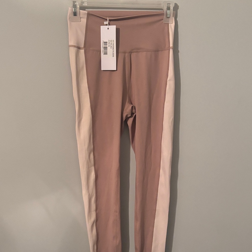 Stylish Two-Tone Leggings